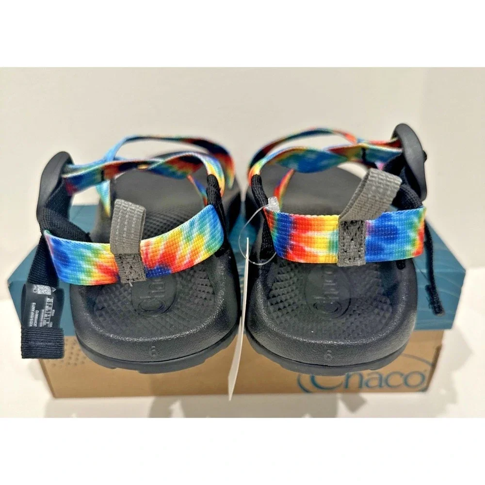 Chaco Youth Size 6M/EU 37 Z1 Ecotread Tie Dye Strap Sandals Washable